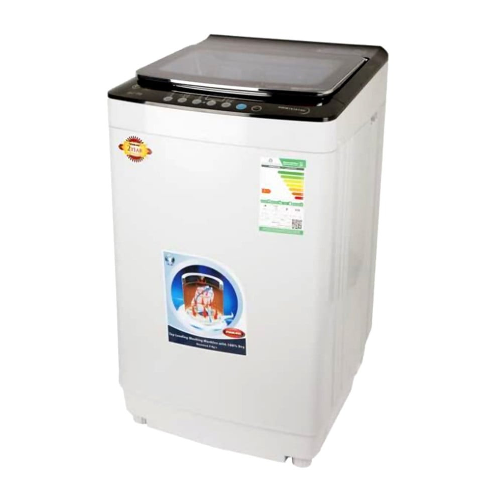 غسالة ملابس نيكاي تحميل علوي 9 كيلو لون أبيض تنشيف 100% - NWM1010T22D